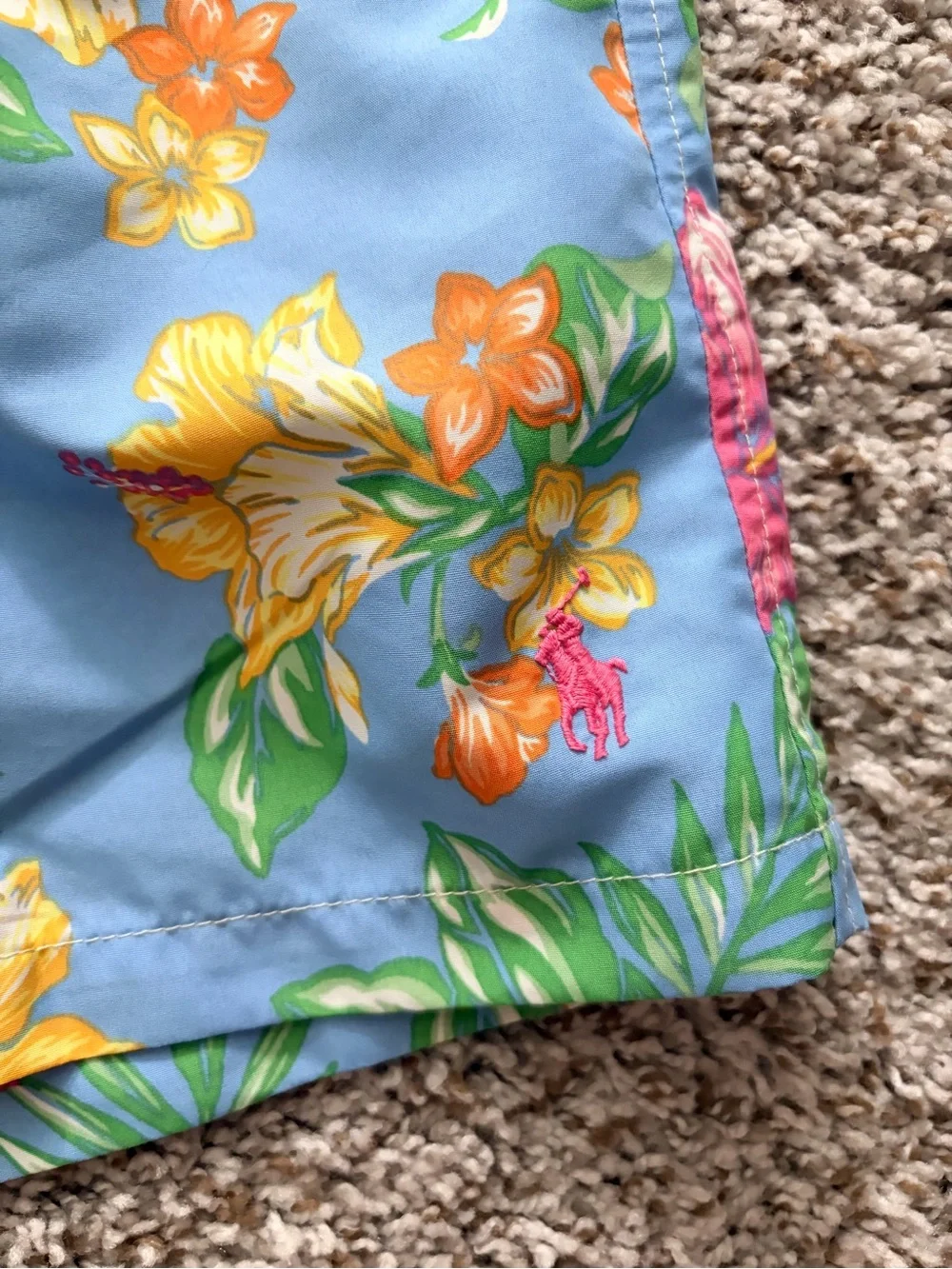Polo Ralph Lauren Hibiscus Traveler Swim Trunk
